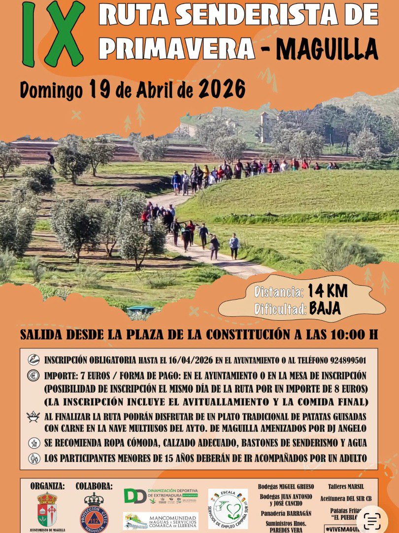 Maguilla prepara su Ruta de Primavera