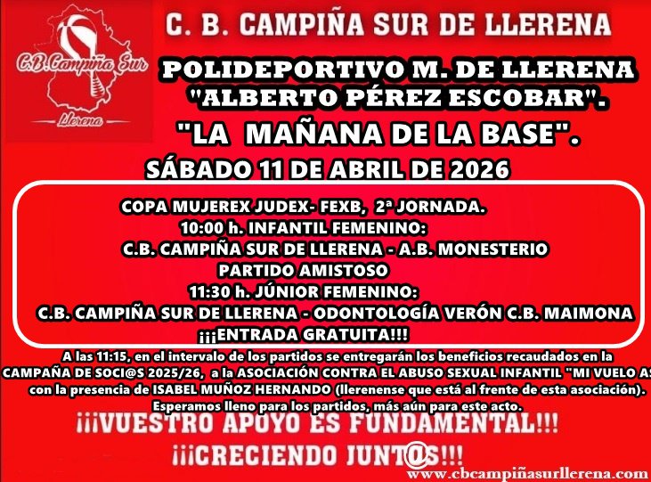 Intenso fin de semana para el C.B. Campiña Sur