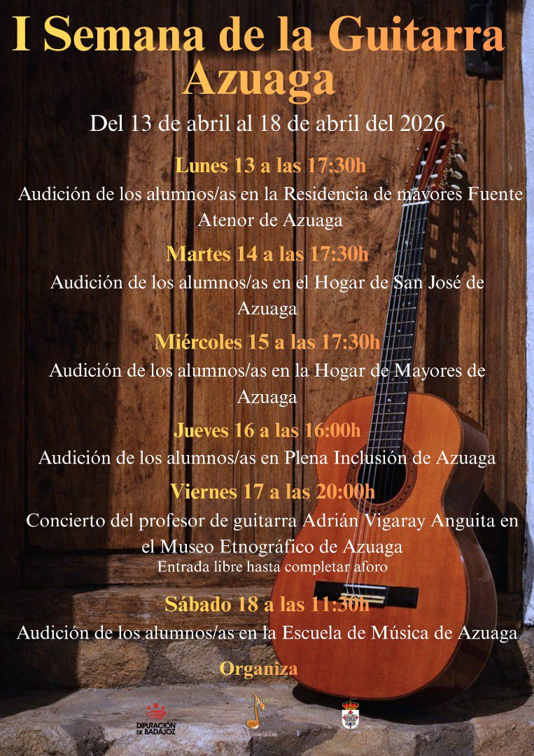 Azuaga estrena su Semana de la Guitarra