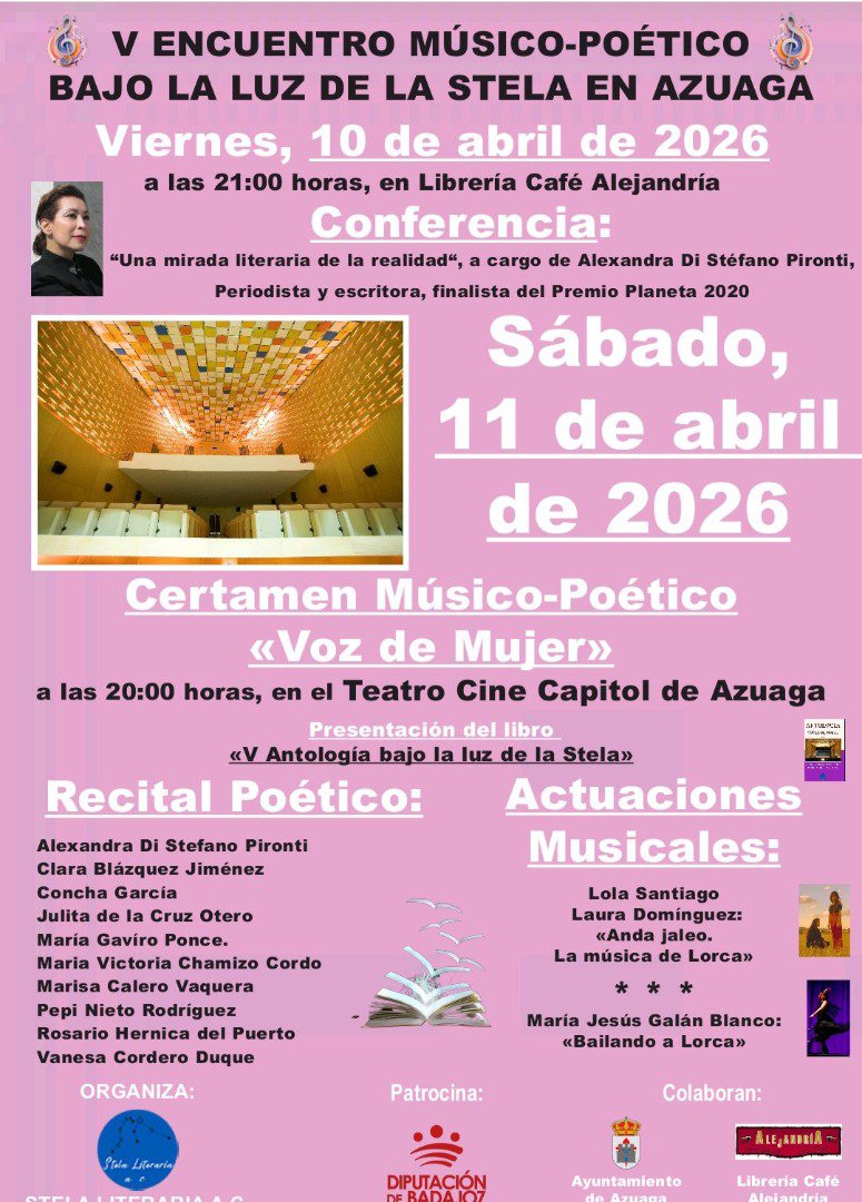 Azuaga acogerá un nuevo encuentro músico-poético