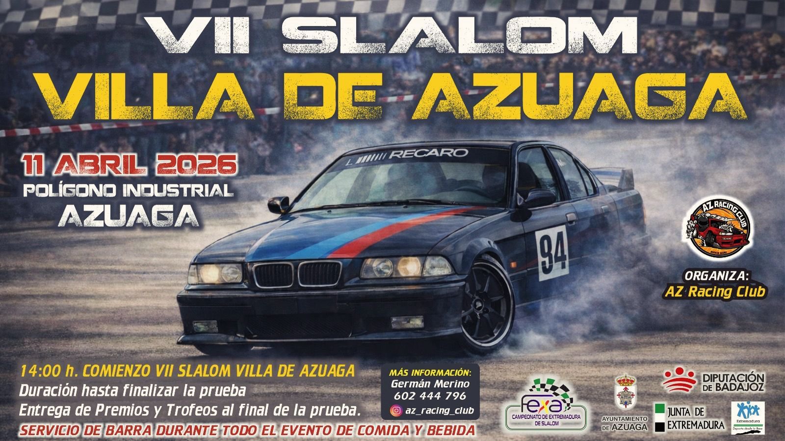 Azuaga calienta motores con su VII Slalom