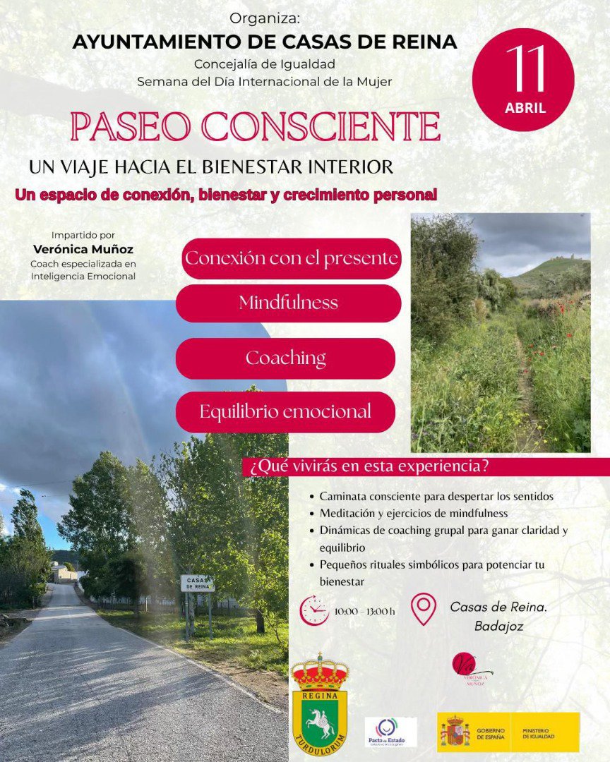 Casas de Reina propone un paseo consciente para reconectar con uno mismo