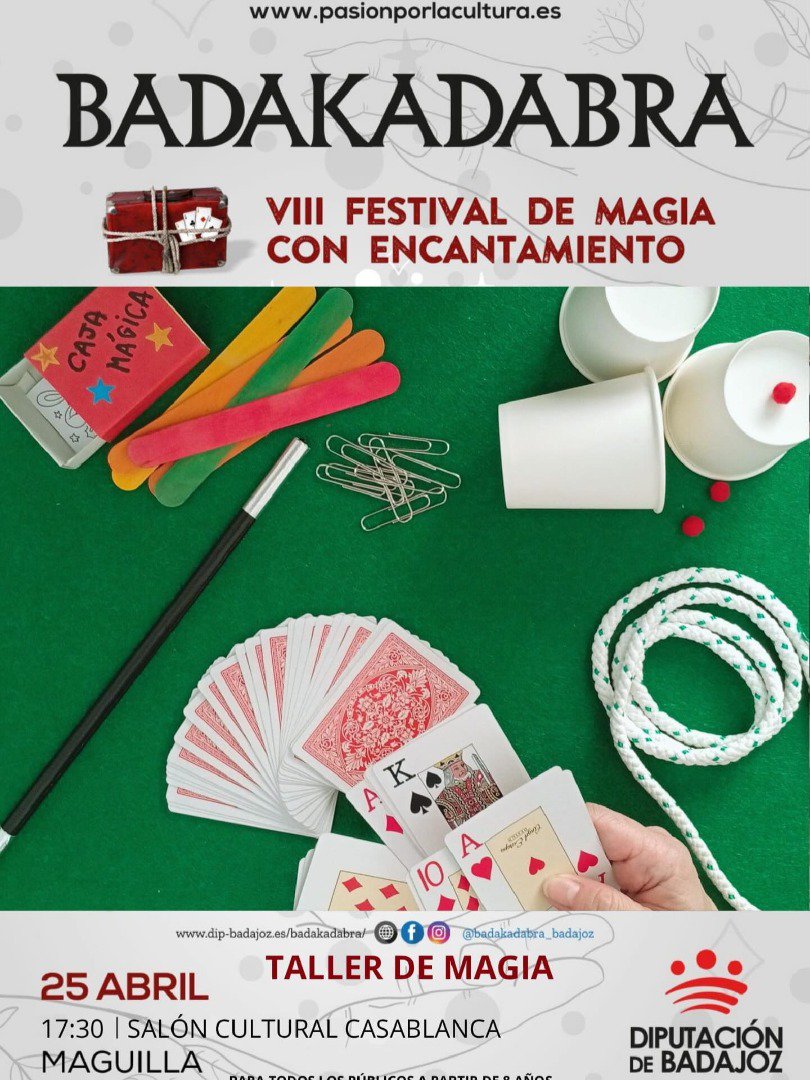 Maguilla se llena de magia con una tarde doble de taller y espectáculo