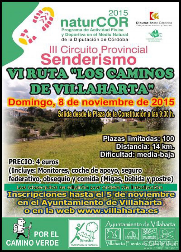 VI Ruta “Los Caminos de Villaharta”