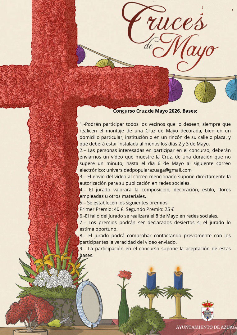 Azuaga convoca concursos para Cruces, fachadas y patios