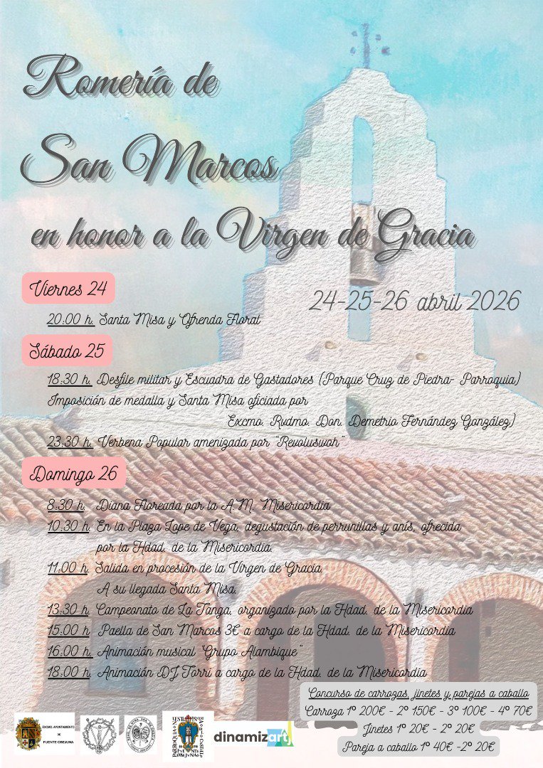 San Marcos llenará de ambiente Fuente Obejuna