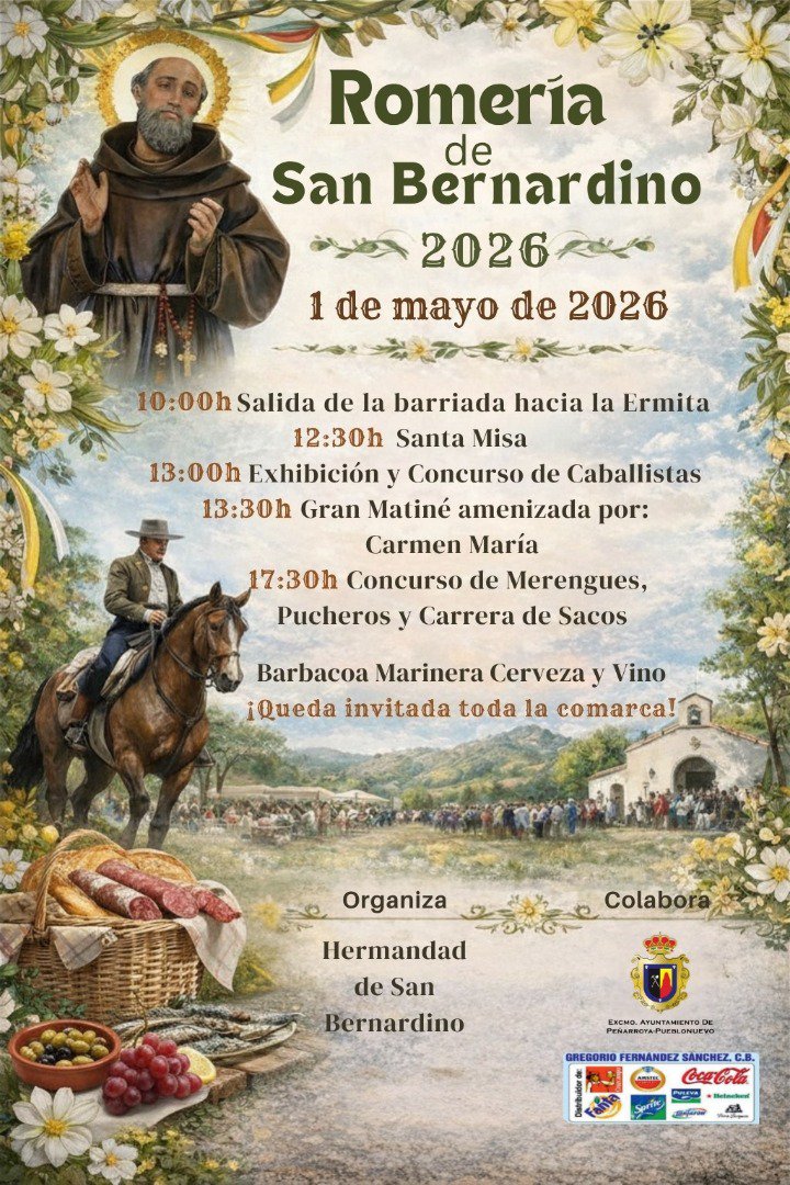 San Bernardino prepara su romería