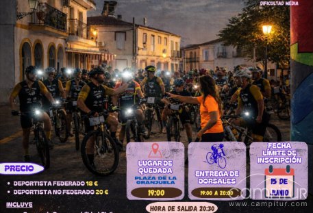 La Granjuela rodará de noche