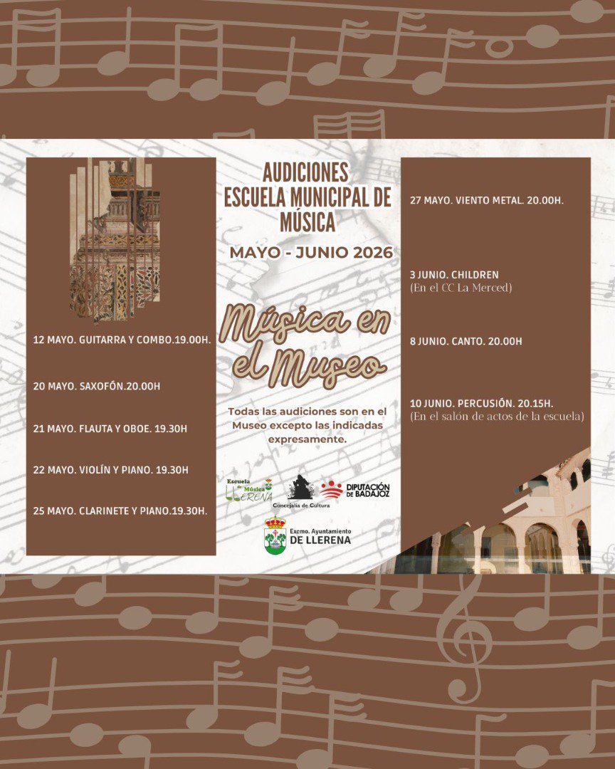 Llerena aún tiene música por delante