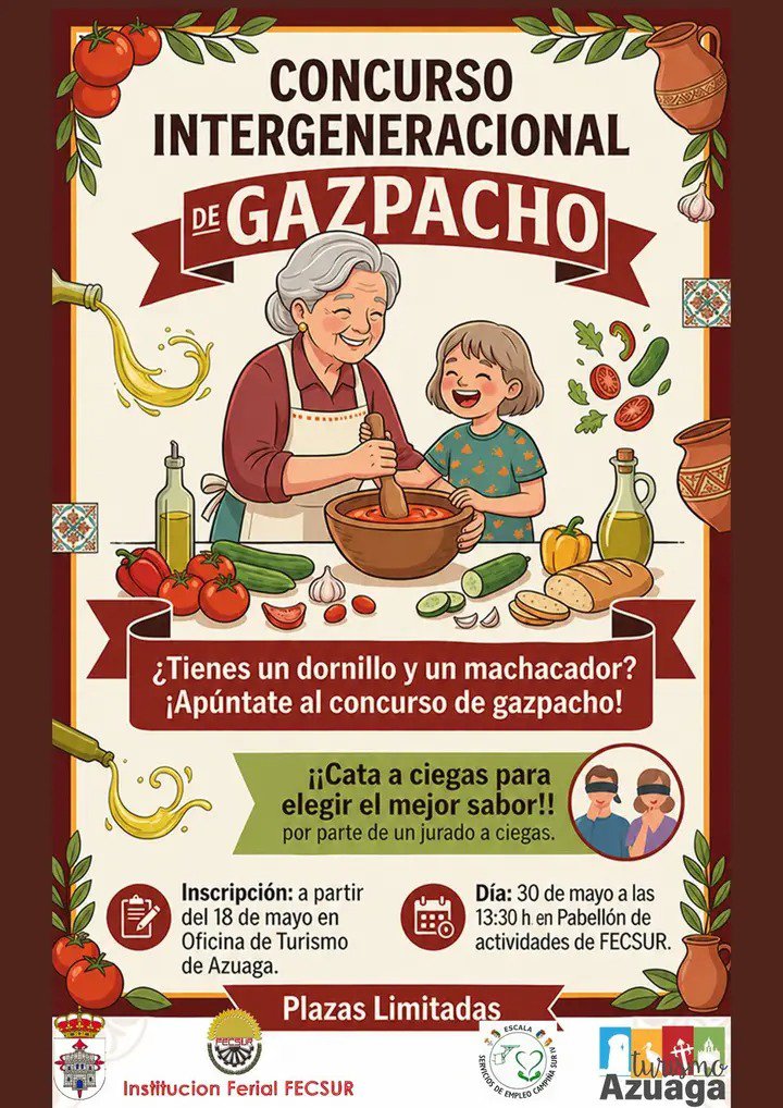 FECSUR busca el mejor gazpacho en familia
