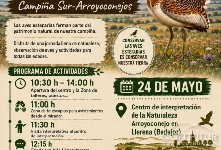 Arroyoconejo se abre a las aves esteparias