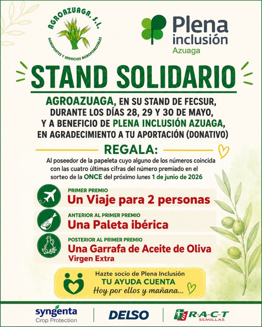 FECSUR abre un hueco para la solidaridad