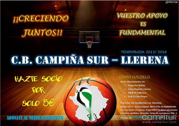 Calendario fin de semana C.B. Campiña Sur de Llerena  