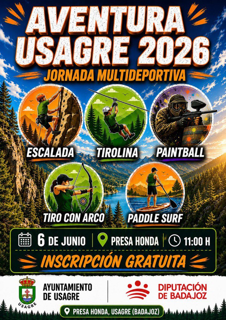 Usagre se prepara para un día de aventura en la Presa Honda