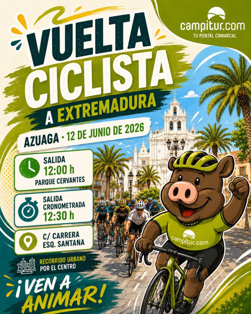 Azuaga se prepara para la salida de la Vuelta