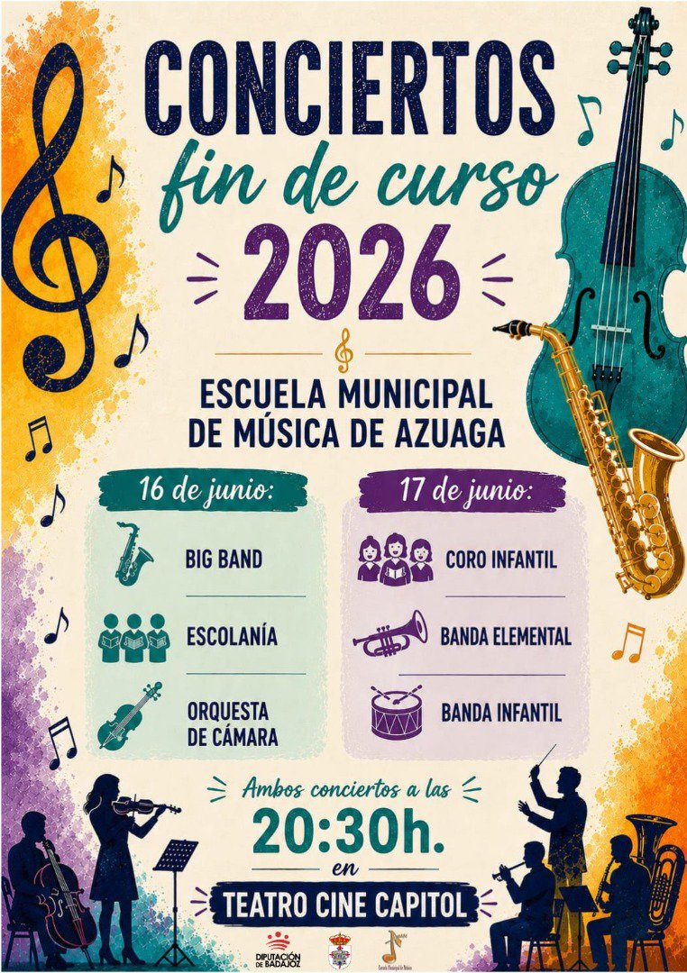 La Escuela de Música despide el curso con dos conciertos