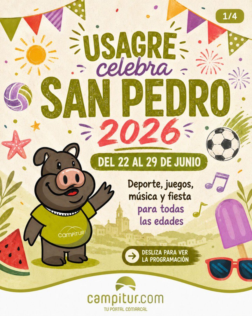 Usagre ya calienta motores para San Pedro 2026