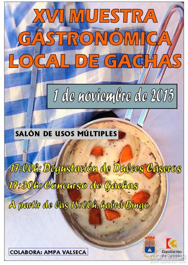 XVI Muestra Gastronómica Local de Gachas en Valsequillo