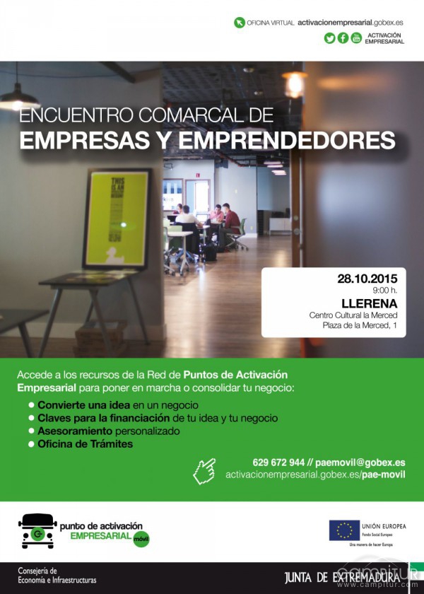 Encuentro comarcal de empresas y emprendedores Campiña Sur 