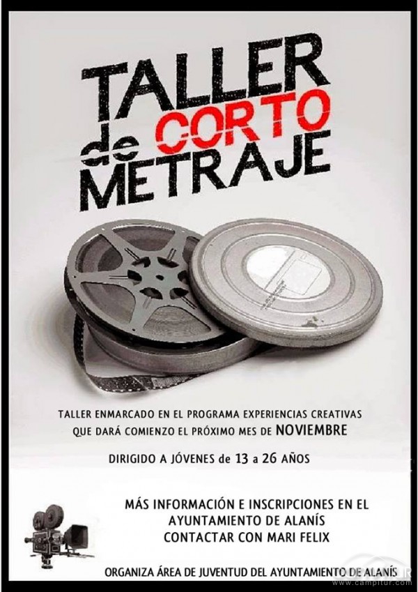 Taller de Cortometrajes en Alanís 