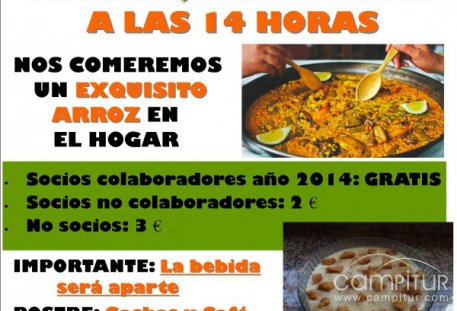Comida en el Hogar del Pensionista de Villaviciosa de Córdoba 