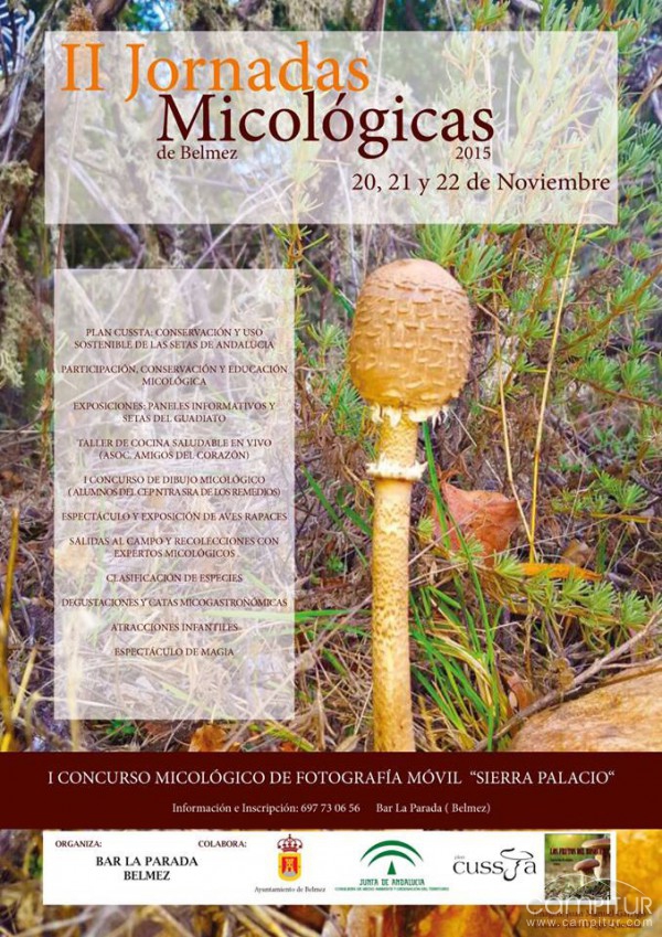 II Jornadas Micológicas 2015 en Belmez 