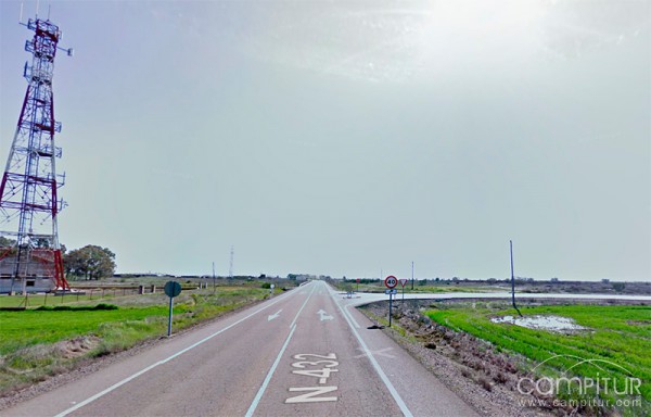 Accidente de tráfico en Azuaga 