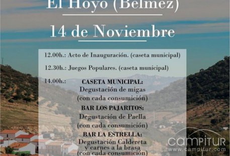 I Feria Gastronómica en El Hoyo 