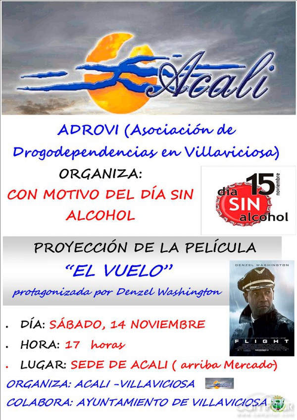 ACALI – Villaviciosa conmemora el Día Sin Alcohol 