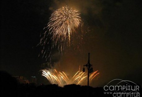 Los fuegos artificiales pondrán punto y final a las Fiestas Mayores de Granja 