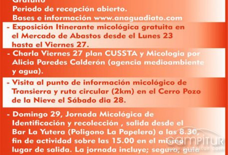 III Jornadas Micológicas en Peñarroya-Pueblonuevo 