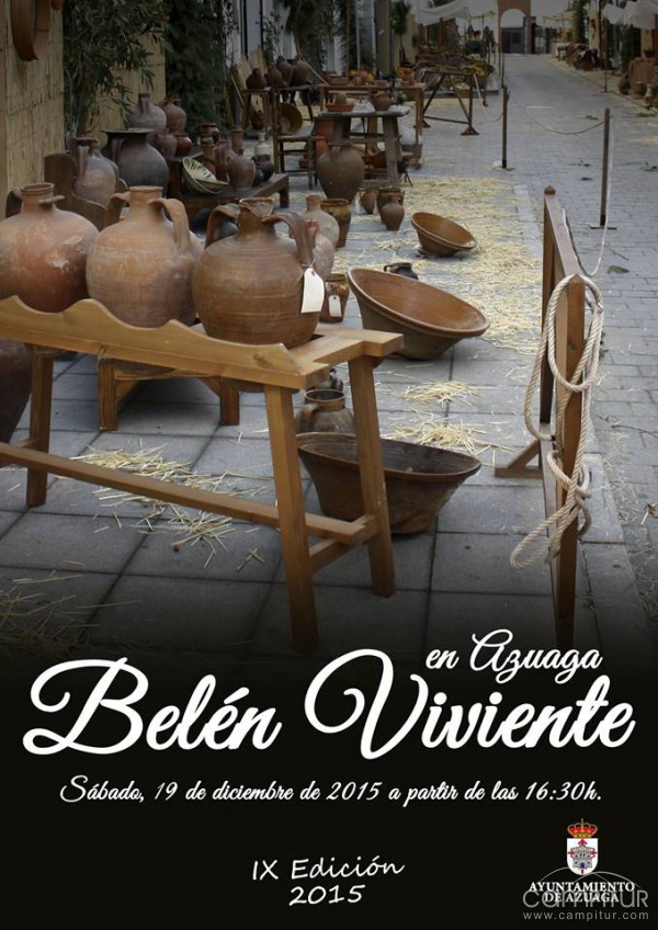 IX Edición del Belén Viviente en Azuaga 2015