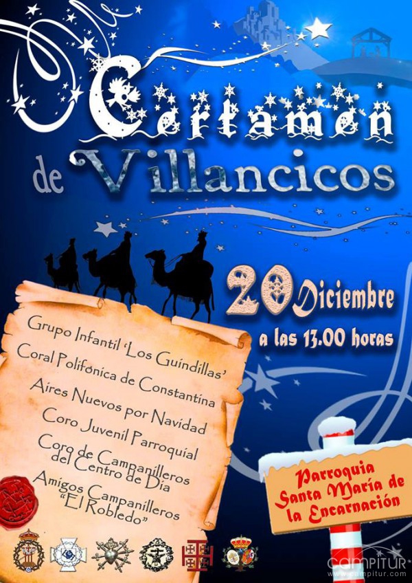 Certamen de Villancicos en Constantina 