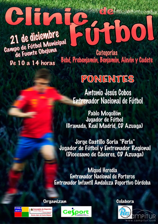 Clinic de Fútbol en Fuente Obejuna 