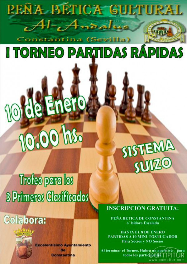I Torneo de Partidas Rápidas de Ajedrez en Constantina 