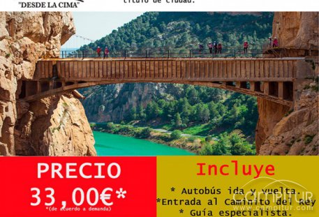 Ruta al Caminito del Rey en Peñarroya-Pueblonuevo 