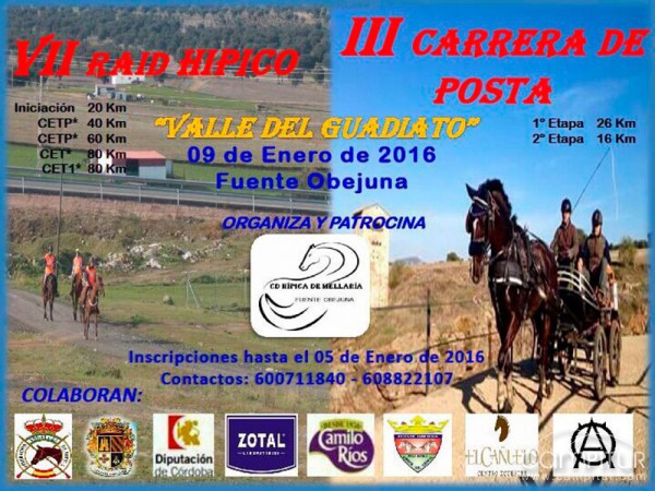 VII Raid Hípico. III Carrera de Posta “Valle del Guadiato” 