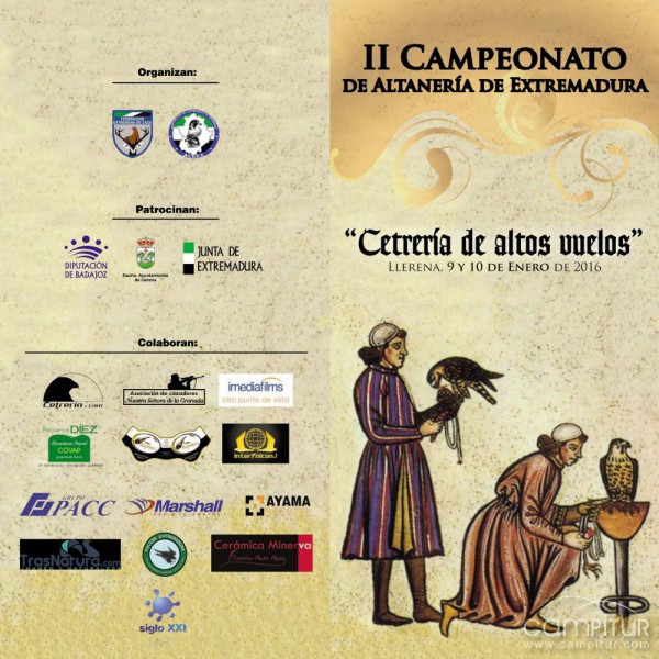 II Campeonato de Altanería de Extremadura en Llerena 