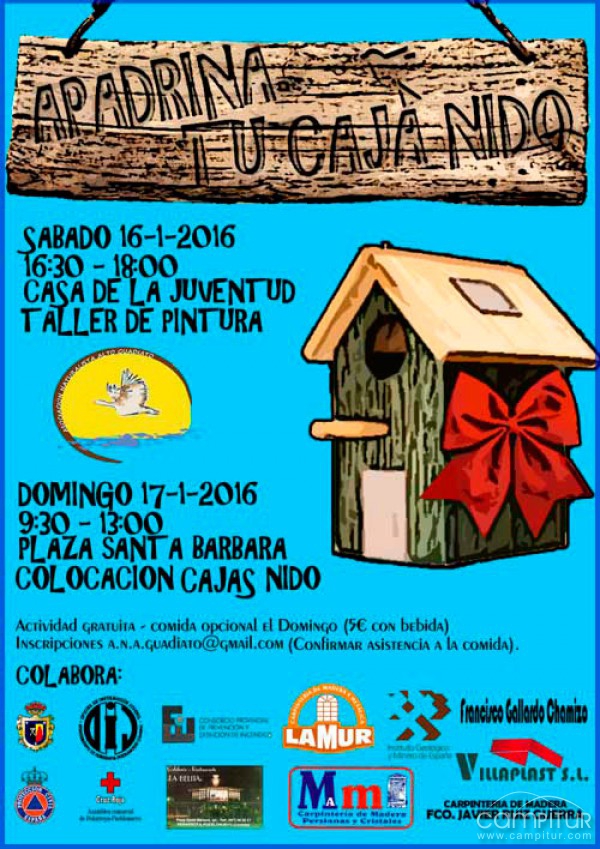 Apadrina tu Caja Nido en Peñarroya-Pueblonuevo 