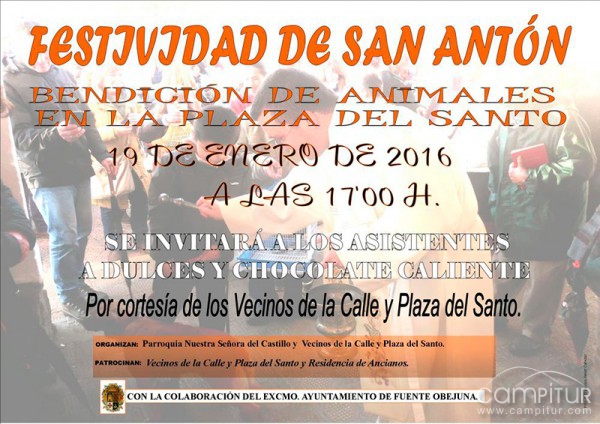 Festividad de San Antón en Fuente Obejuna 