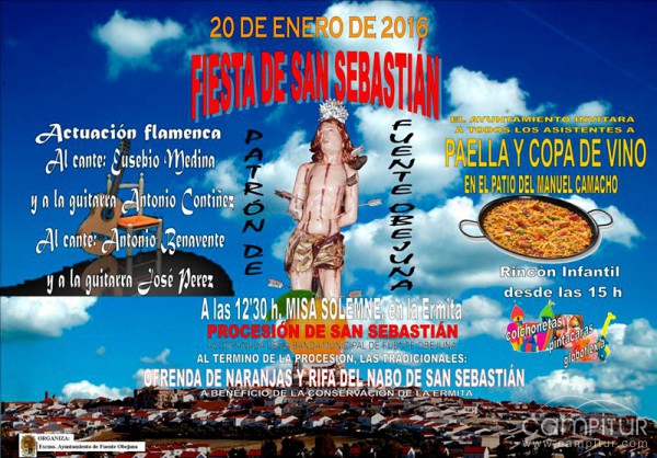 Fiesta de San Sebastián en Fuente Obejuna 