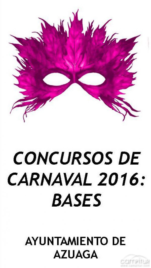 Bases Concurso de Carnaval 2016 en Azuaga 