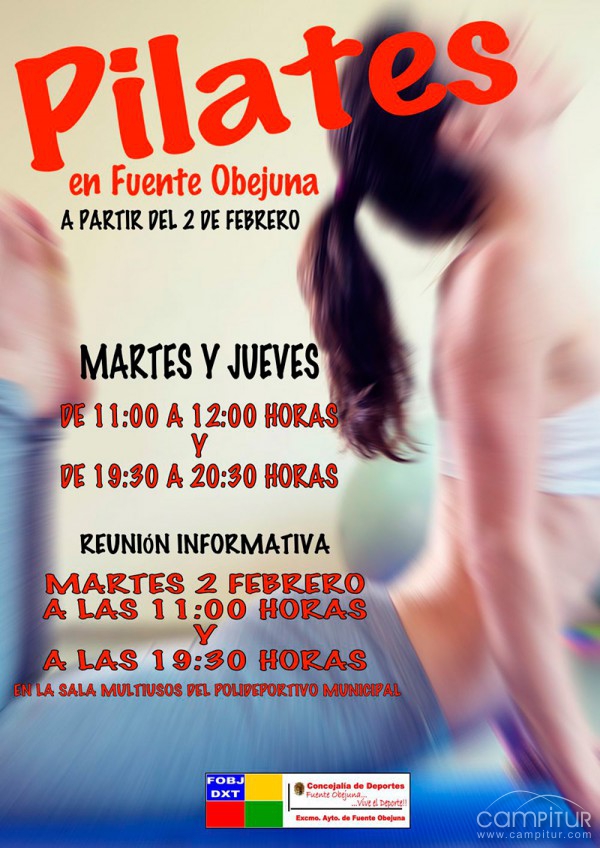 Curso de Pilates en Fuente Obejuna 