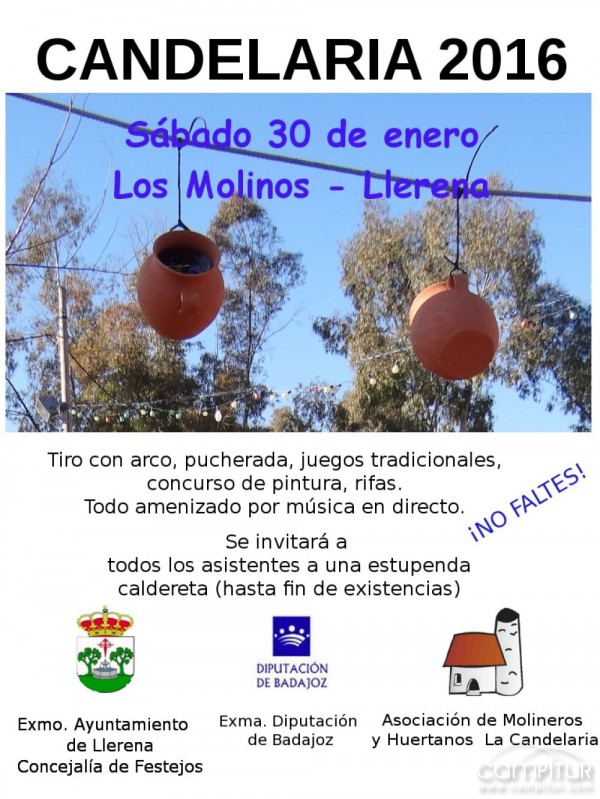 Candelaria 2016 en Llerena 