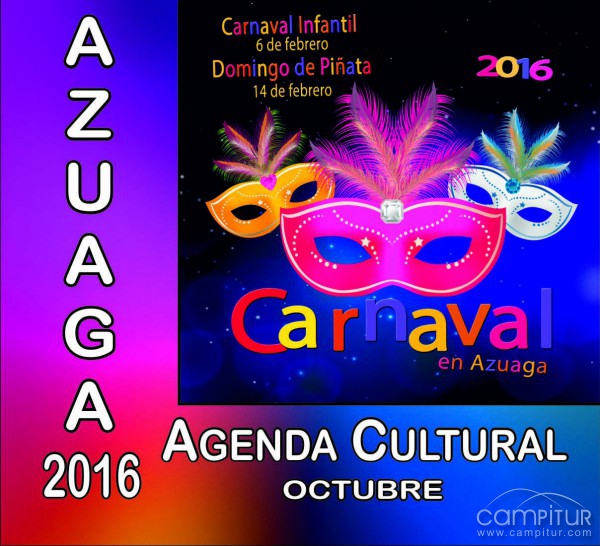 Agenda Cultural para el mes de febrero en Azuaga