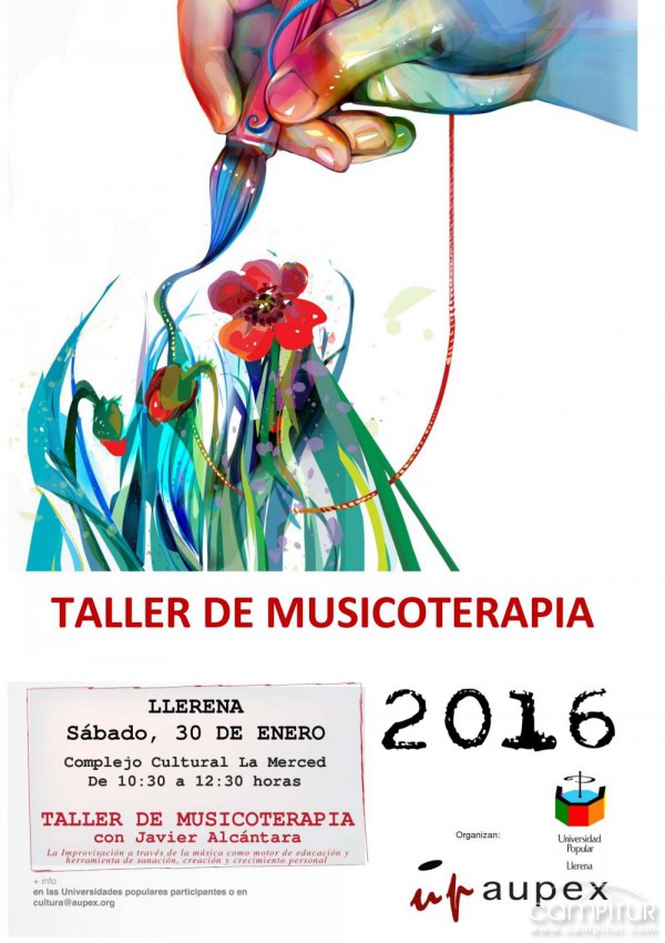 Taller de Musicoterapia en Llerena 