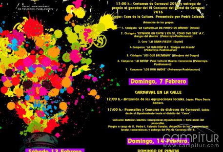 Carnaval 2016 en Peñarroya -Pueblonuevo 