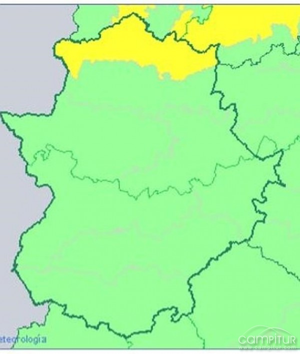 Hoy nieva en Cáceres, mañana en el Sur de Badajoz 
