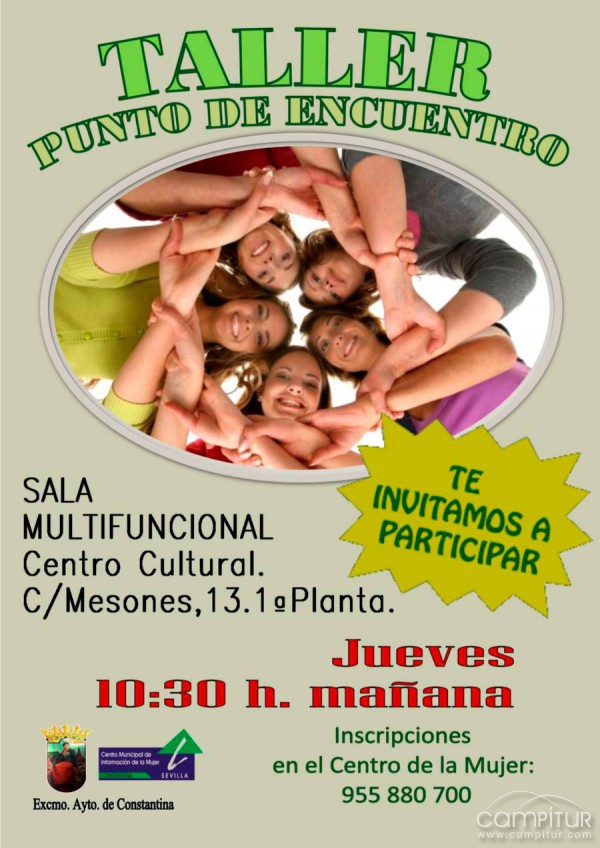 Talleres en el Centro Municipal de la Mujer de Constantina 