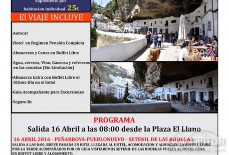 Excursión a Setenil de Las Bodegas y Ronda en Peñarroya-Pueblonuevo 